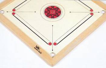 Carrom Family naturfarbig Grösse: 65x65 cm